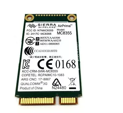 Sierra Gobi3000 Wireless 3G WWAN GPS GPRS Card For HP 2560P 2760P SPS 634400-001 • $16.99