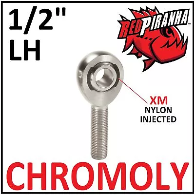 Lh 1/2-20 Bore 1/2 Chromoly Male Heim Joint Linkage Rod End Ball Steering Drag • $9.50