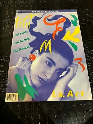 JULY 1986  L.A. STYLE Fashion MAGAZINE • $24.99