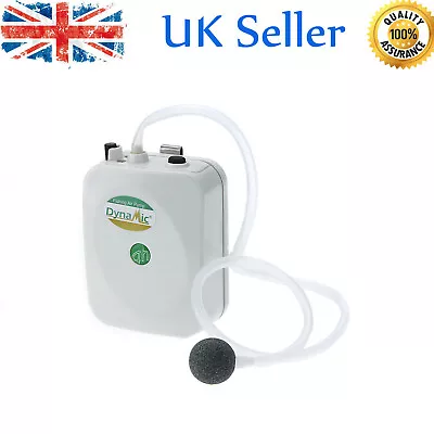 £9.99 • Buy Battery Air Pump Fishing Aerator Multi Speed Oxygenated Live Bait Aquarium D6B1
