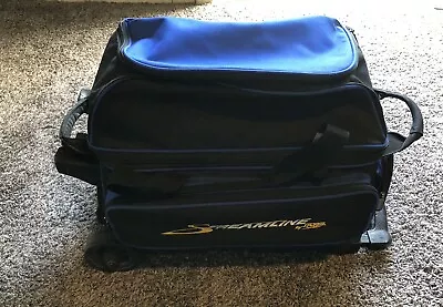 Streamline By Storm 2 Ball Rolling Travel Bowling Bag Adjustable Handle  • $58