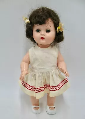 Cute Vintage Hard Plastic Walker Toddler Girl • $19.99