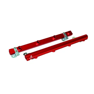 Aeromotive Fuel Rail Kit 14103; Red Anodized For 96-04 Mustang GT 4.6L MOD • $319.04