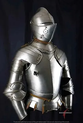Knight Suit Battle Ready Steel Armour Suit Costume Medieval Armor Gothic Armor. • $351.12