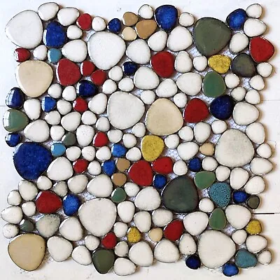 Colorful Pebble Porcelain Mosaic For Wall And Floor Tile • $12.95