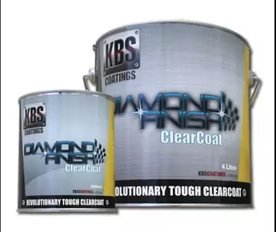 KBS Coatings Diamond Finish Clear Coat Car Boat Bike Paint Protect • $72.95