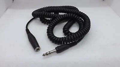 £9.95 • Buy Curly Headphone Extension Cable 6.35mm  1/4  Stereo Plug Coiled Guitar Amp Head