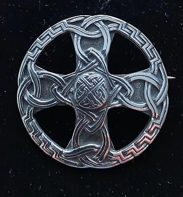£29.50 • Buy John Hart Celtic Silver St Davids Cathedral  Brooch