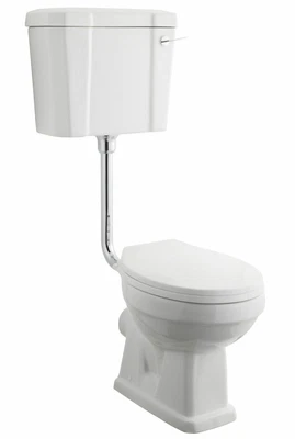 £179.99 • Buy Richmond Traditional Victorian Low Level Toilet WC Pan + Cistern Inc FREE SEAT!