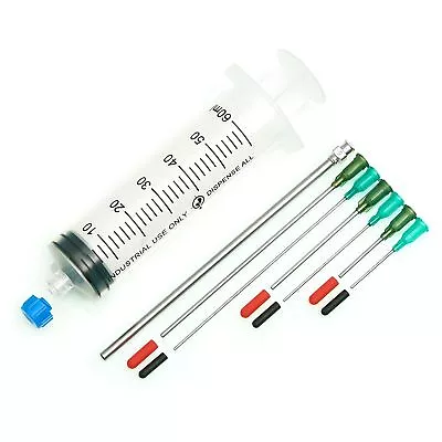 The Single 60ml-7 Dispensing Tips; 5  8g 4  + 2  + 1 14g And 18g16 Tip Covers • $13.17