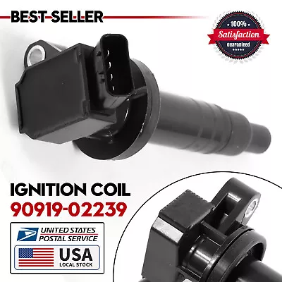 For Denso OEM Ignition Coil 90919-02239 For Toyota Corolla Celica Matrix Chevy • $22.39