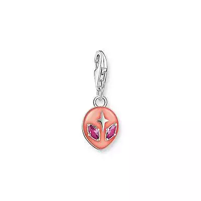 Genuine THOMAS SABO Red Alien Charm Pendant • $89