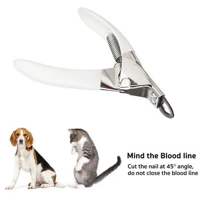 Dog Pet Rabbit Bird Cat Nail Toe Claw Clippers Trimmers Scissors Cutter Tool UK • £3.15