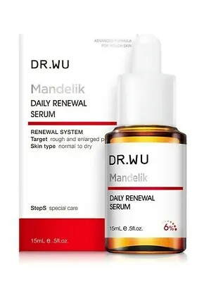 Dr. Wu Mandelik Renewal System Daily Renewal Serum With Mandelic Acid 6% 15ml • $29.99