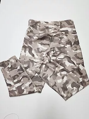 Marika CINDER CLOUD CAMO 22'' Capri Yoga Pant Legging Athletic Womens Size M NWT • $13.99