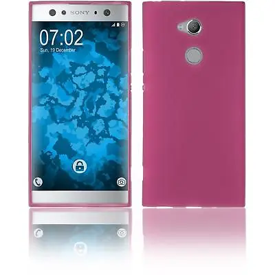 $11.63 • Buy Silicone Case For Sony Xperia XA2 Ultra Pink Matte Cover