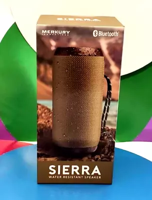 MERKURY Innovations SIERRA Wireless Bluetooth Speaker Water Resistant USB PORT • $34.99