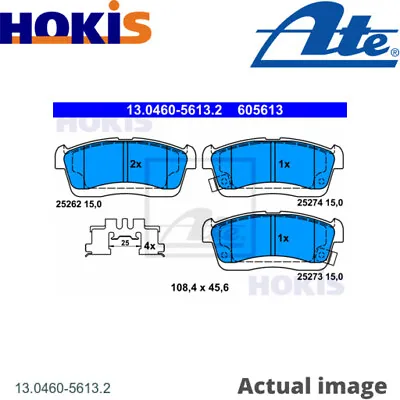 Brake Pad Set Disc Brake For Daihatsu Cuore/vi/vii Mira Charade Sirion Boon 1.0l • £70.80