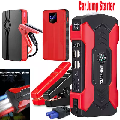 99800mAh Car Jump Starter Booster Jumper Box Power Bank Battery Charger Portable • $45.59