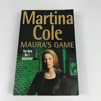 Maura's Game By Martina Cole Large Paperback Thriller Book • $14.99