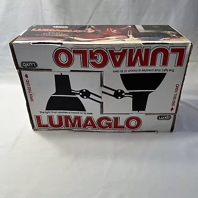 2 Vintage Luxo Lumaglo Yellow Mid Century Modern MCM Articulated Lamp NOS!q • $159.99