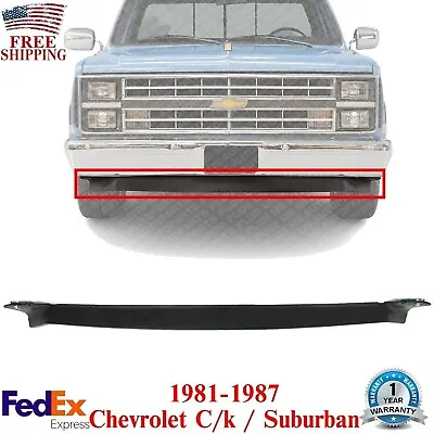 Front Lower Valance Primed W/o Tow Hook Holes For 1981-1987 Chevy C/k / Suburban • $59.72