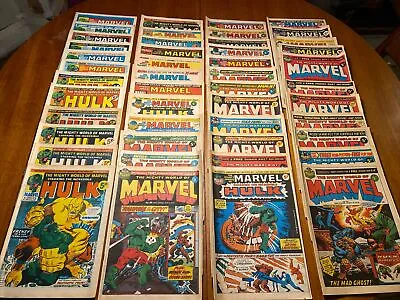 The Mighty World Of Marvel Hulk Comics  Read Description • £25