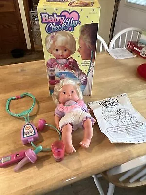 Vintage 1993 Kenner Baby Check-up Doll Baby Alive Working Heartbeat • $83.99