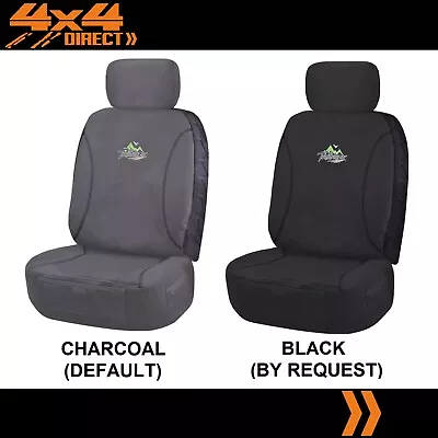 Single 18oz Waterproof Canvas Car Seat Cover For Holden Colorado Rc • $139