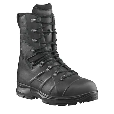 Haix Protector Pro 2.0 Black Leather Waterproof Chainsaw Safety Steel Toe Boots • £239.90