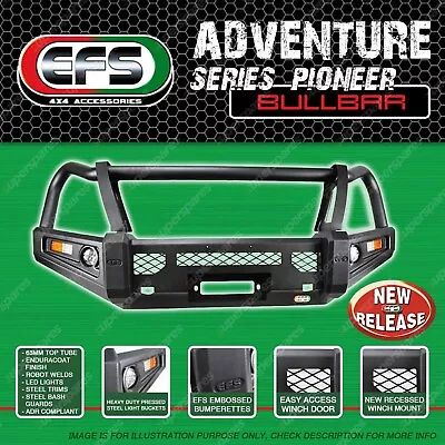 EFS Adventure Pioneer 4WD Bullbar For Ford Ranger PX2 4WD 15-18 ADR Compliant • $1453.95