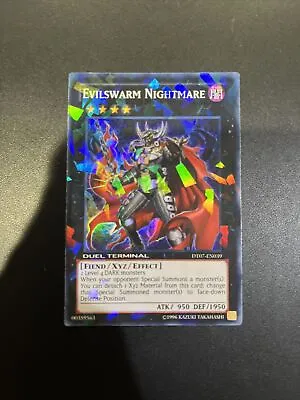 Yugioh - Evilswarm Nightmare - Dt07 - Duel Terminal 7 - Nm • $20