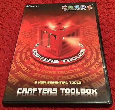 Crafters Toolbox - Card Creations Plus Pc Cd-rom • £2