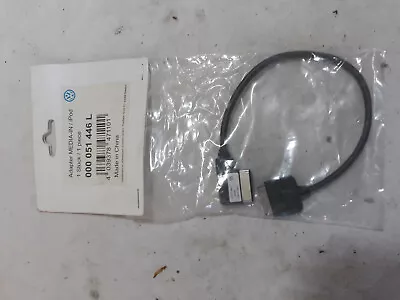 Genuine Vw Volkswagen Media In Ipod Iphone Lead Cable Mdi **  P/n 000 051 446 L • $8.62