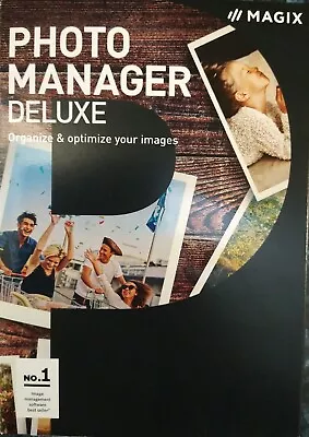 £20 • Buy MAGIX Photo Manager Deluxe DVD For Windows 7 8 And 10 New And Sealed 