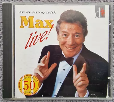 Max Bygraves – An Evening With Max – Live! **SIGNED CD ALBUM** 1992 • £9.99