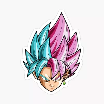 Good And Black Goku Sticker Decal Vinyl For Car Truck Sticker 5 Inch • $7