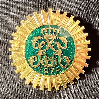 1974 Rex Ducal Pin Drop New Orleans Mardi Gras Carnival Krewe Ball Favor • $66