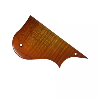 1pcs Hand Made Flames Maple Wood Traditional Mandolin Pickguard • $15.99