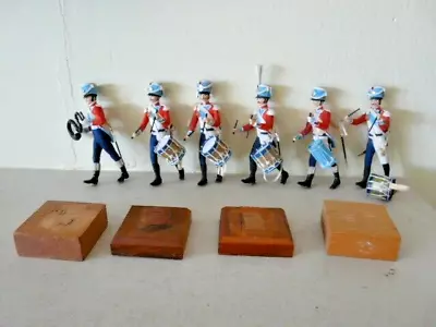6 Vintage Historex 54mm Well Painted Napoleonic Bandsmen For Repair • £4.20