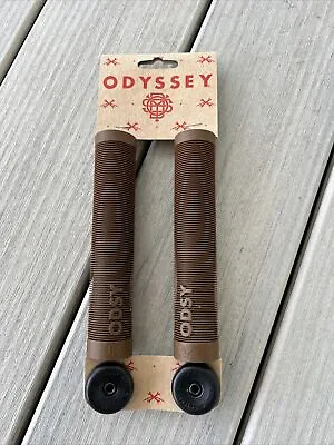 Odyssey BROC Grips - Dark Brown BMX Bike Grips Scooter Grips BMX Bike Grips • $10.95