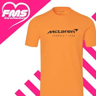 £29.99 • Buy 2022 Mclaren F1 Team T-Shirt Castore TM1346 Mens Team Core Essential Papaya 
