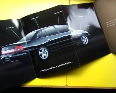 Holden International LS8 Statesman LIMITED EDITION Sales Brochure  Good Cond • $20