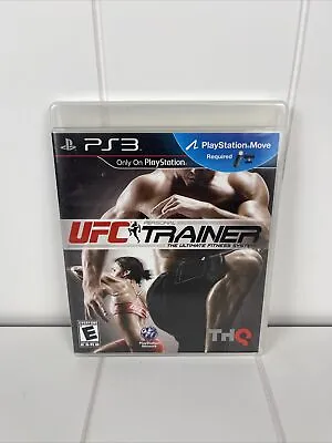 UFC Personal Trainer: The Ultimate Fitness System (Sony PlayStation 3 2011) CIB • $0.99