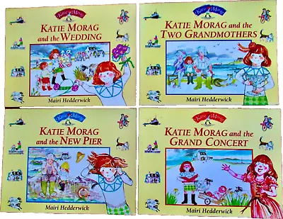 Four Katie Morag Books By Mairi Hedderwick • £3