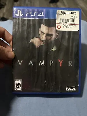 Vampyr (Sony PlayStation 4 2018) • $14