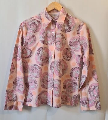 Vintage 70s Permanent Press Shirt 10/12 • £15.99