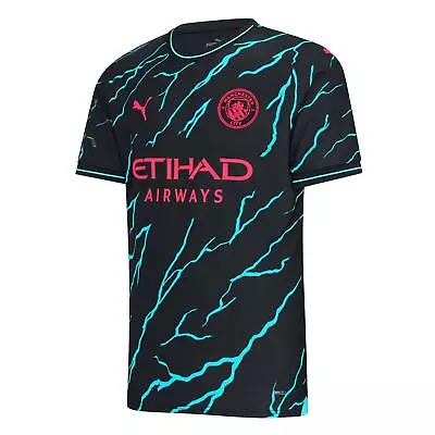 PUMA Mens Manchester City Third Shirt 2023/24 • £49.99