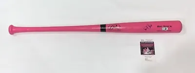 Miguel Cabrera Signed Rawlings Pink Bat Detroit Tigers Autographed Jsa Coa • $479.99