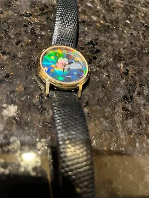 Vintage Lorus Disney Watch Unisex Hologram Mickey Dial Analog Quartz New Battery • $19.99